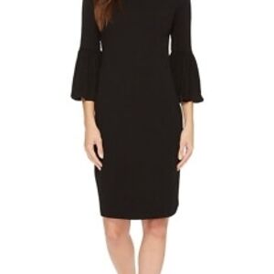 Calvin Klein Black Long Sleeve Dress